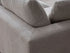 Canapé Julia Modulable - tissu chenille - 3 Places + 1 Pouf
