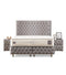 Lit Coffre Bella Gris