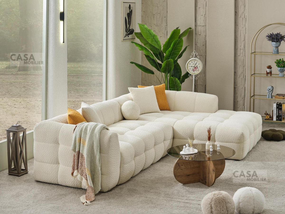 Canapé d'Angle Bubble - Confort moelleux